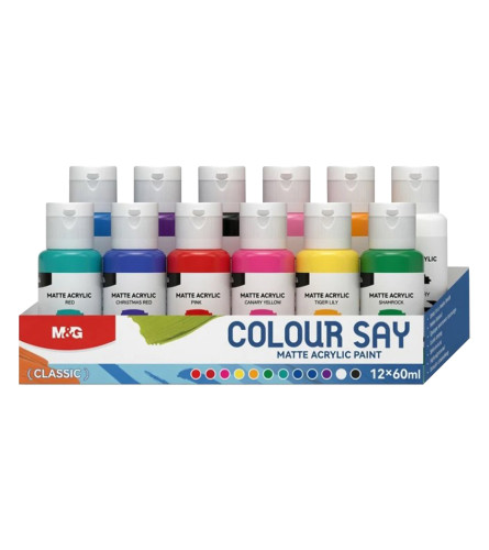 M&G Boje akrilne MATTE 60ml set 12/1 APL976U2