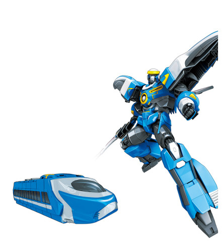 MASTER Igračka Transformers Voz 2/1 Plavi HW24151846