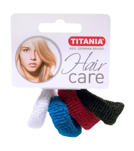 TITANIA Gumice za kosu debele 4/1 multicolor 8022