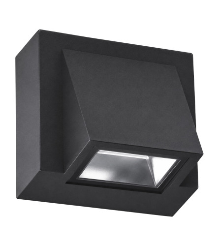 MASTER Lampa LED zidna Alu 4000K LWL-K-5W crna