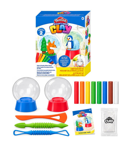 PLAY DOH Igračka Plastelin Kreiraj Snježnu Kuglu 44040007