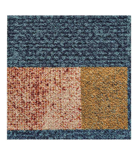 MASTER Tepih Kocka 48x48cm 39355 plavo-smeđi