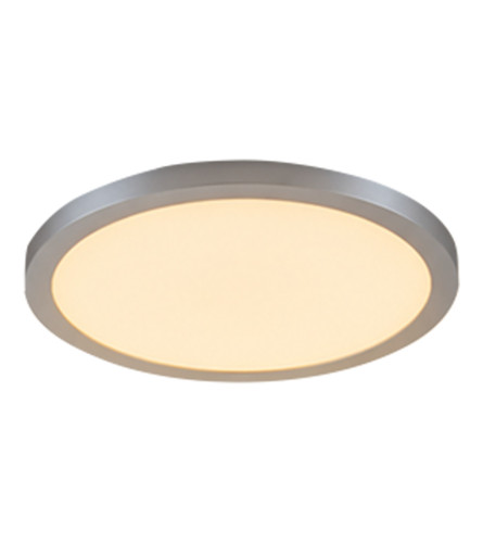 MASTER Lampa LED nadgradna 17W fi29,5cm 3000K srebrna