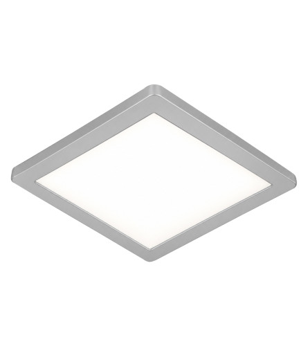 MASTER Lampa LED nadgradna 11W 29,5x29,5cm 4000K srebrna