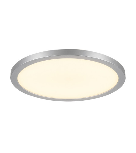 MASTER Lampa LED nadgradna 11W fi29,5cm 4000K srebrna
