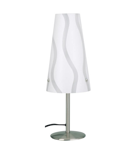 BRILLANT Lampa stolna ISI E14 40W 36x13cm 02747/05 bijelo-siva
