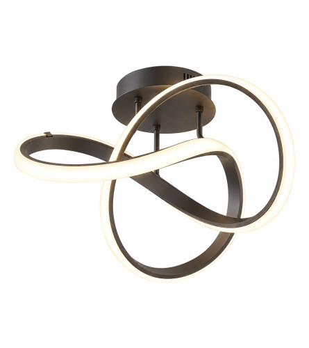 MASTER Luster LED stropni INDIGO fi59cm 45W 3000K 9134-103 antracit