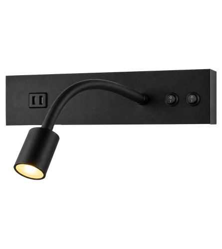 MASTER Lampa LED zidna 300x80x386mm 14W 4000K LBD8030CA-14 crna